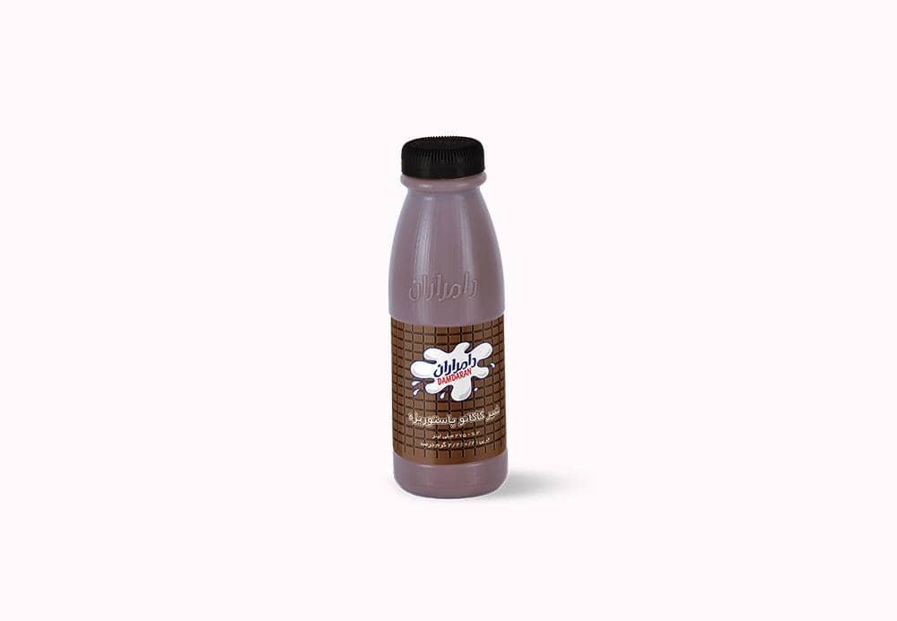 Semi-Skimmed Pasteurized Chocolate Milk 475ML Bottle