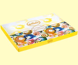 AIDIN Premium Filled Chocolate - Caramel Center & Coffee-Hazelnut Crunch Series