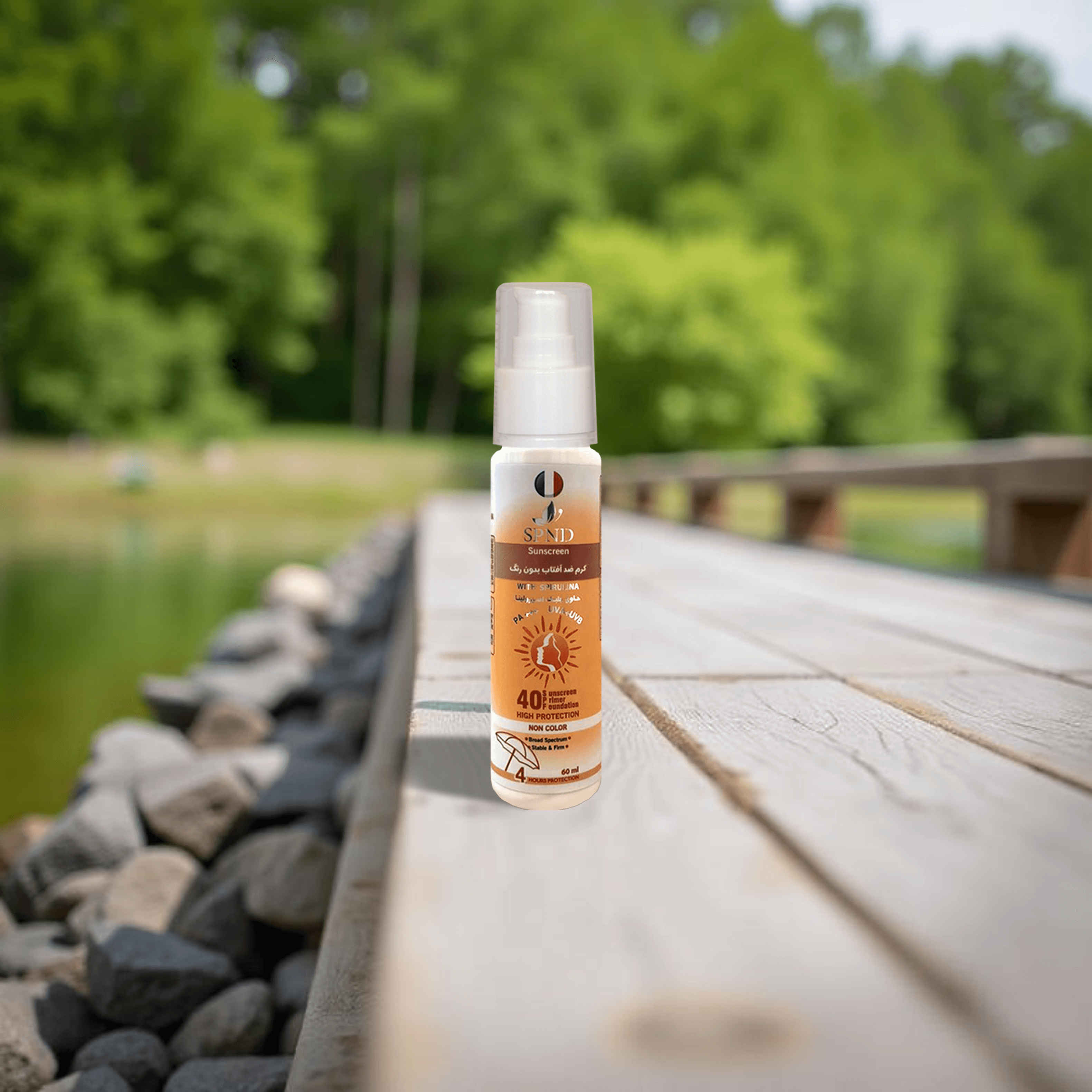 Spirulina Sunscreen SPF40 Colorless