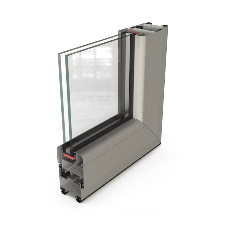 AH50 is a non-thermal break door and Window System