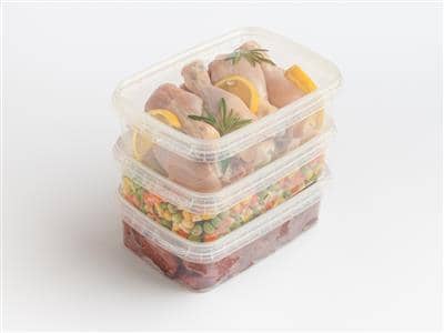 Microwave-freezer container 1000