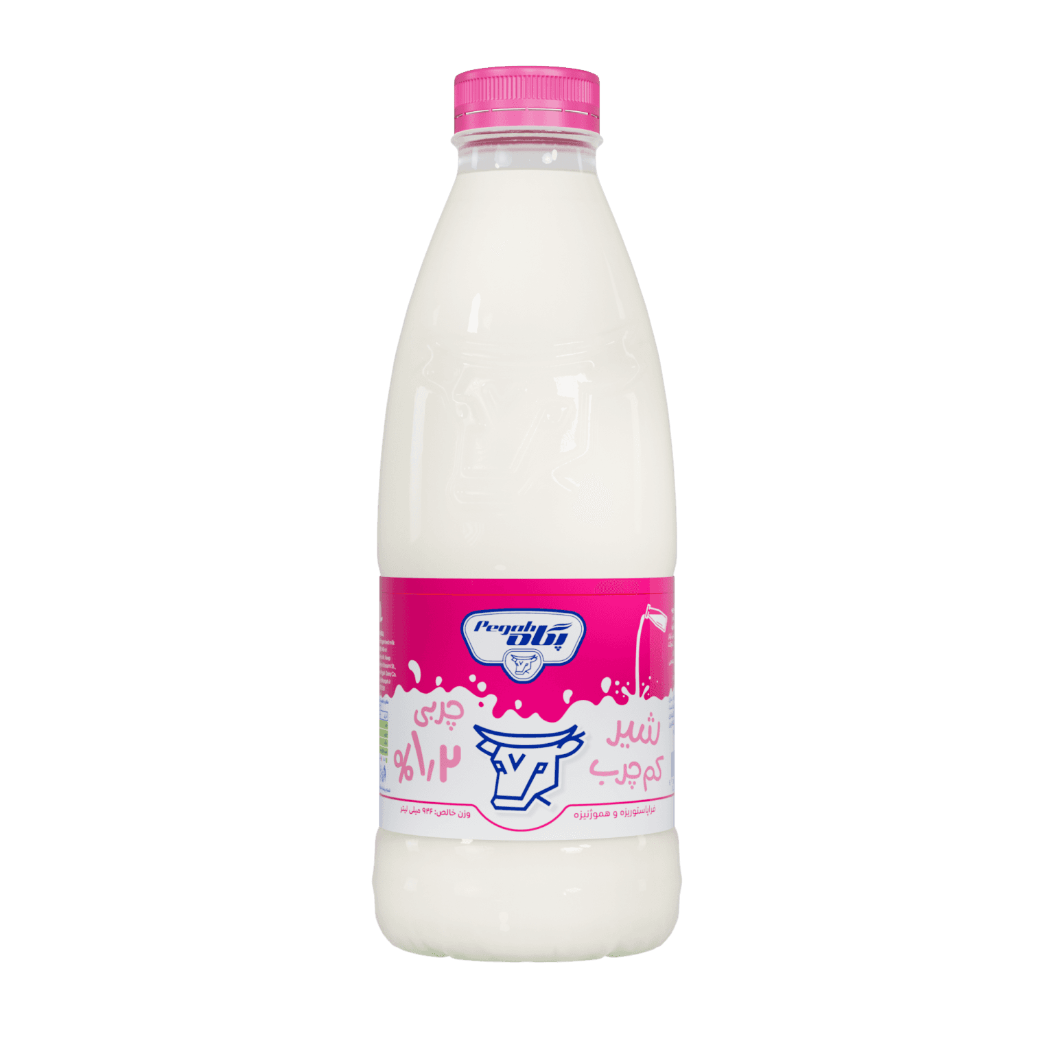 Pegah Ultra Pasteurized Low Fat Milk - 946 cc