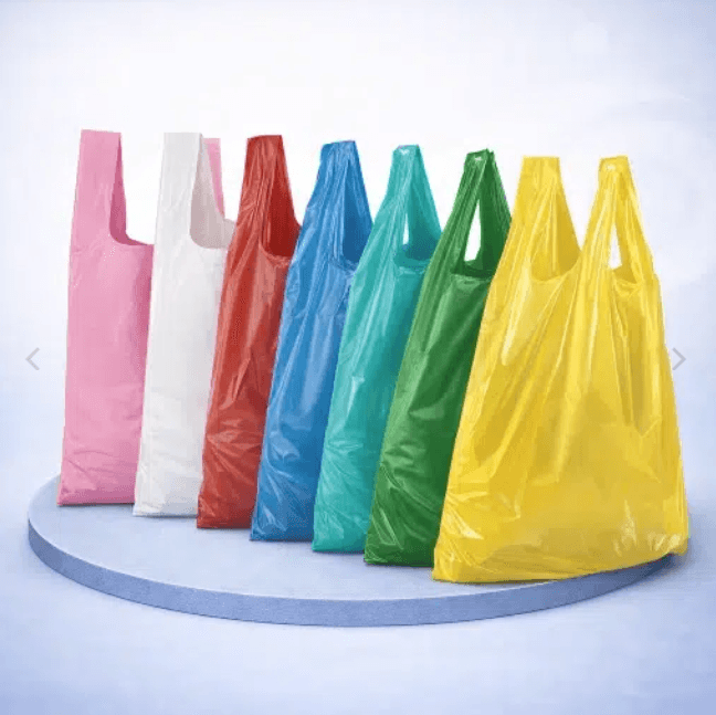 Plastic Shopping Bag Nylon handlebar