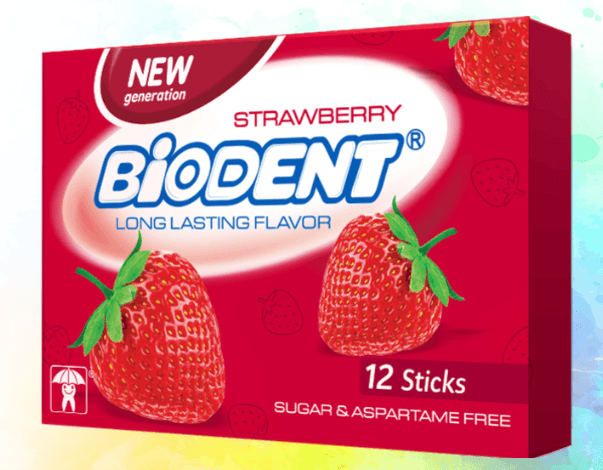 Strawberry Chewing Gum