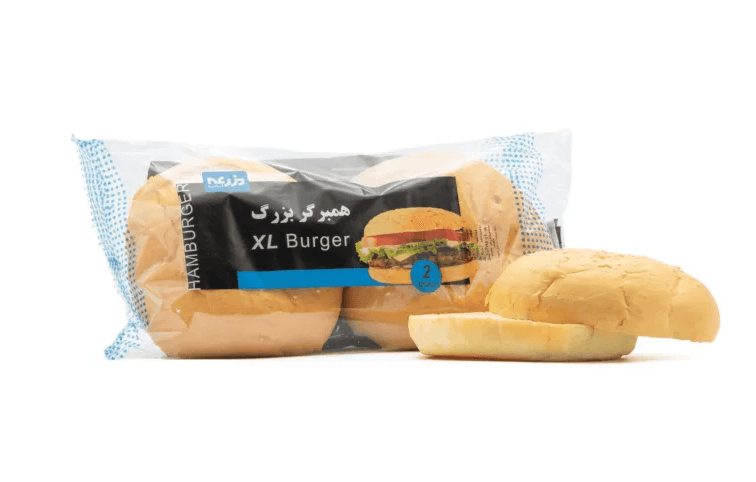2Large Hamburger Buns Bread  200g