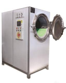 Post-shredder autoclave device