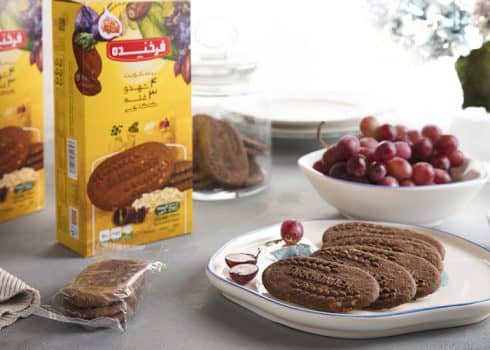 Farkhondeh Multi Cereals Biscuit with CocoaTaste-215gr
