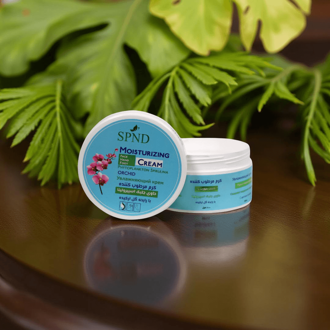 SPND Moisturizing Cream Orchid & Spirulina Extract (Face, Hand & Foot) 200 ml