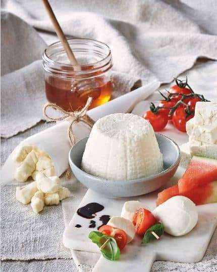 Pasteurized Ricotta Cheese- 100gr Polypropylene Containers
