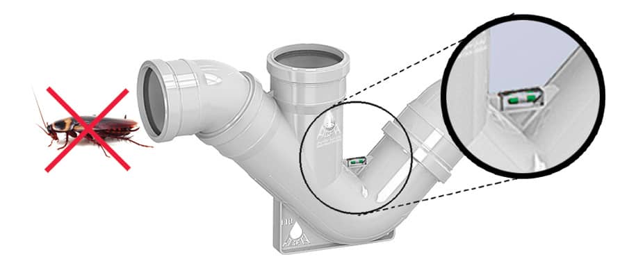Triple-Branch PP Siphon (Sanitary Sewer Fitting)
