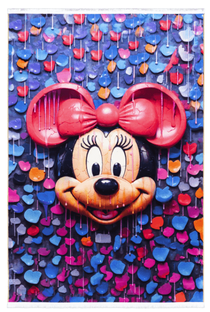 Polyester-Polyogen Rug, Kids Collection,Gray 25 KD0020