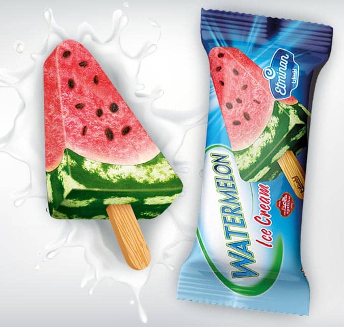 Eminan Kids Novelty Stick Ice Cream   Egg, Pineapple, Watermelon & Superhero Shapes