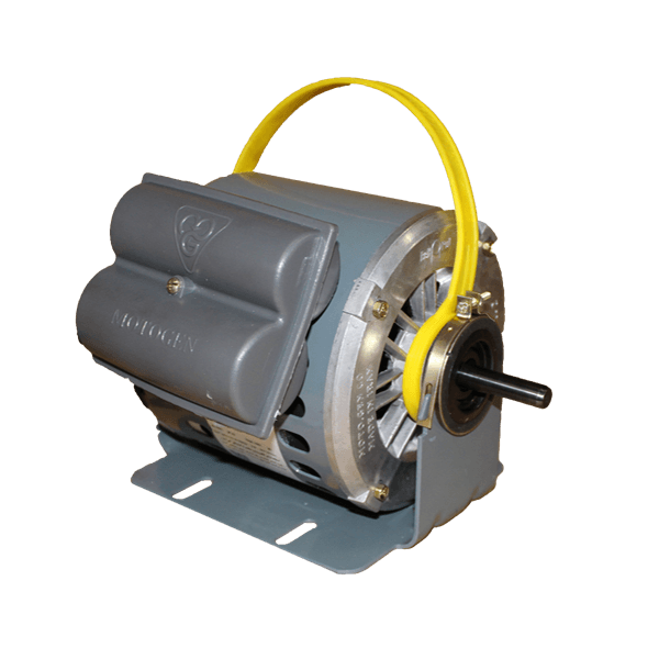 Two-speed single-phase induction cooler electromotor - CR1/4-1/12 B3 LC65 36S double capacitor frame bearing
