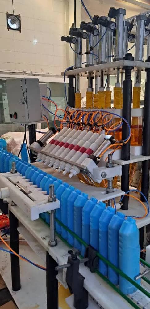 Fully Automatic Angled Nozzle Viscous Liquid Filling Machine