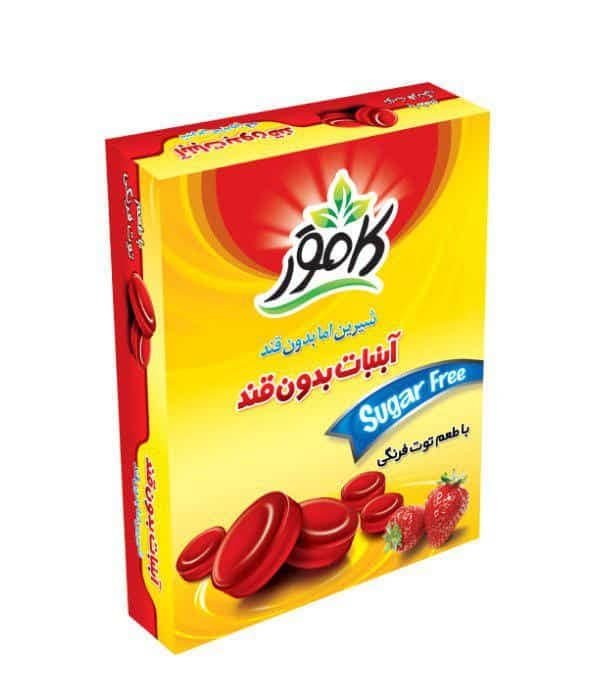 Sugar-Free Fruit Candy with Vitamin C  Box Packaging (Kamvar Brand)