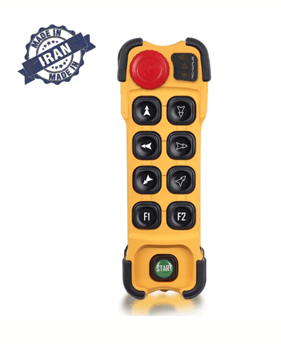 RichWave TF-801 /  TF-802  8-Button Single-Speed Overhead Crane Remote Control Transmitter