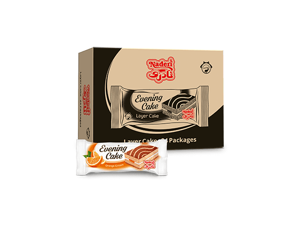 (box) Evening cake with Banana flavor-Orange flavor   