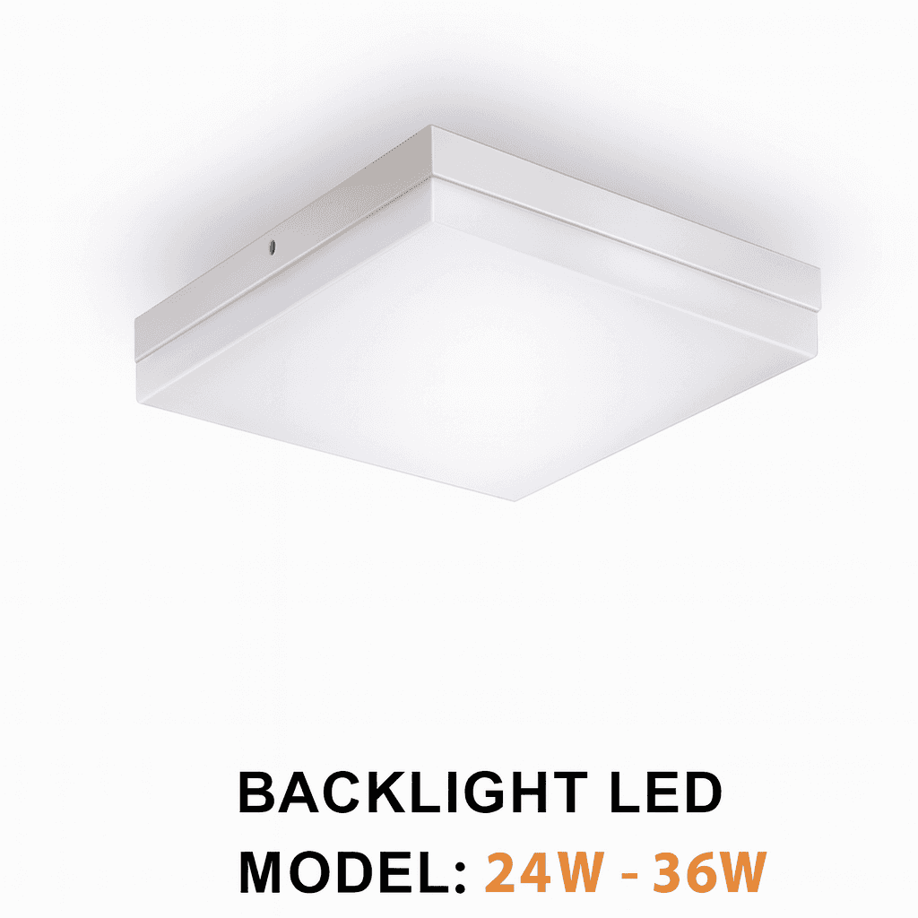 Aluminum Body Backlight LED   24W / 36W
