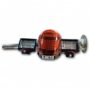 COB LED’s for the police bike warning headlight