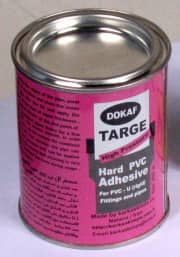 Solvent cement for joining plastic pipes 250gr