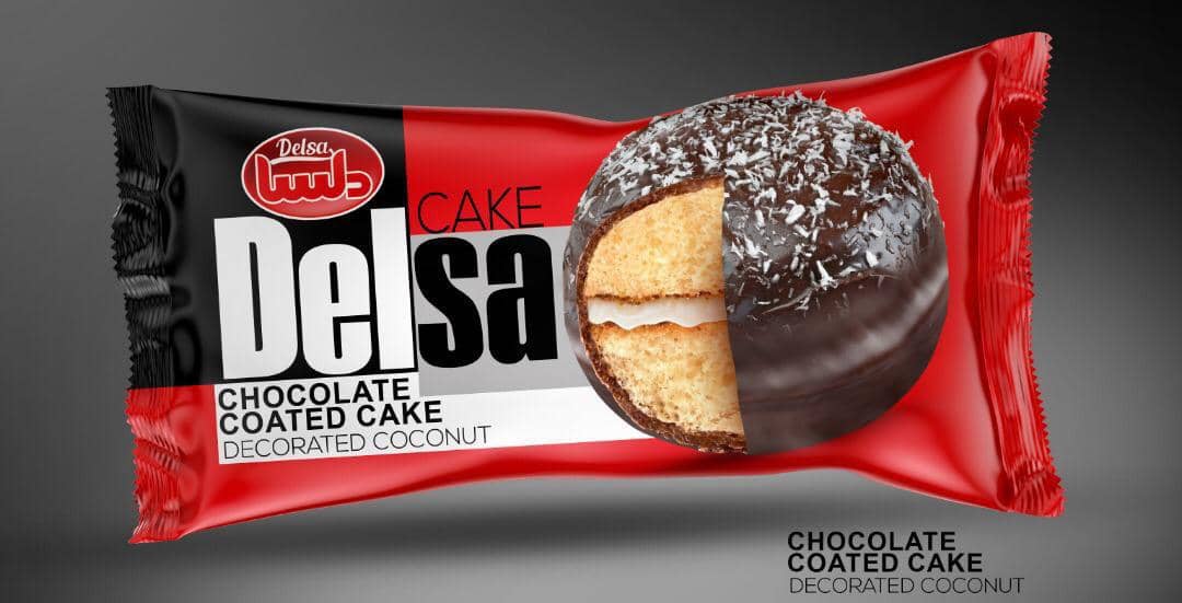  Delsa Ball Cake Multi Coating Series (Cherry-Orange / White Vanilla / Chocolate Coconut / Fruity White)