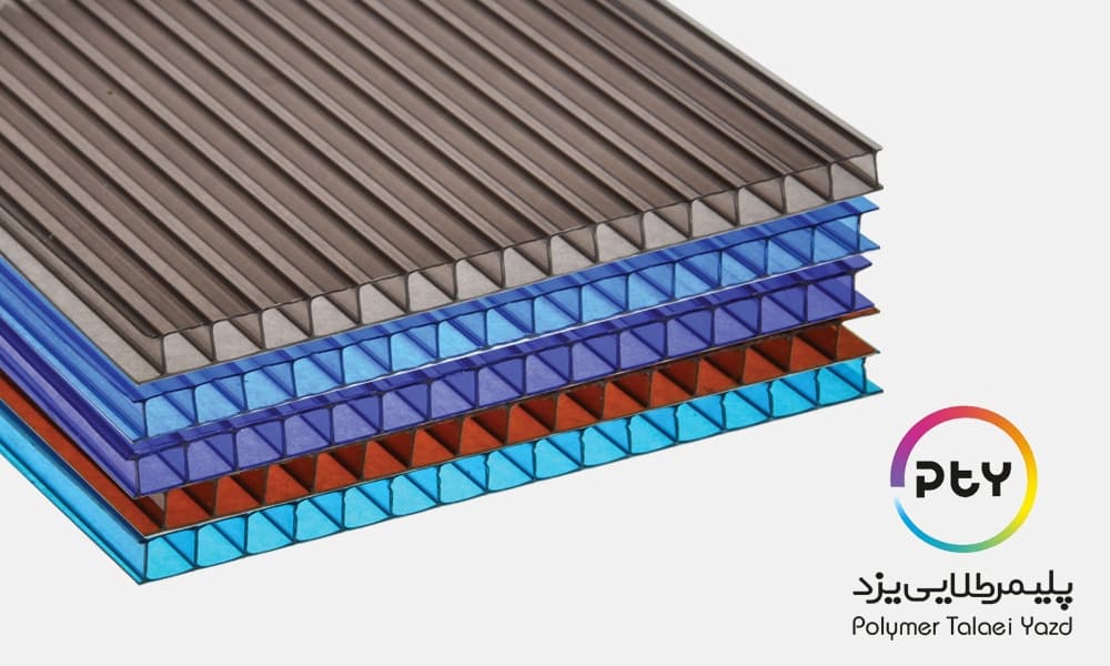 Double-walled polycarbonate sheet