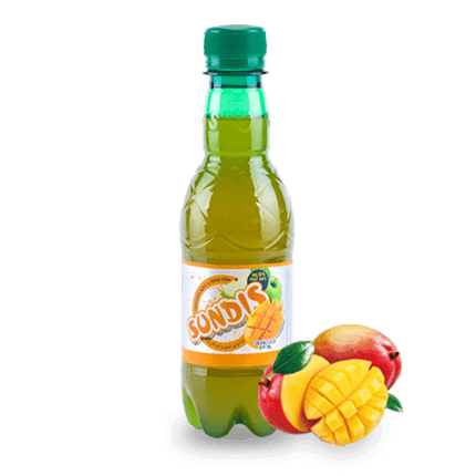 SUNDIS Assorted Sparkling Fruit Drinks  PET Bottle (Mini Size)