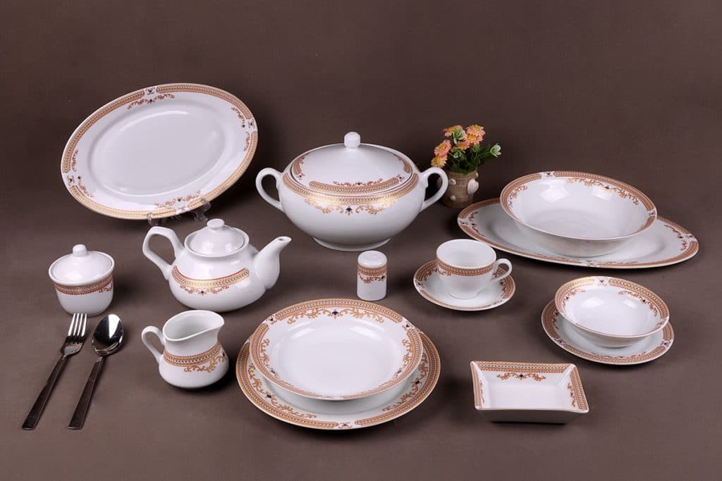 Imperial Grace Porcelain Dining & Serving Set