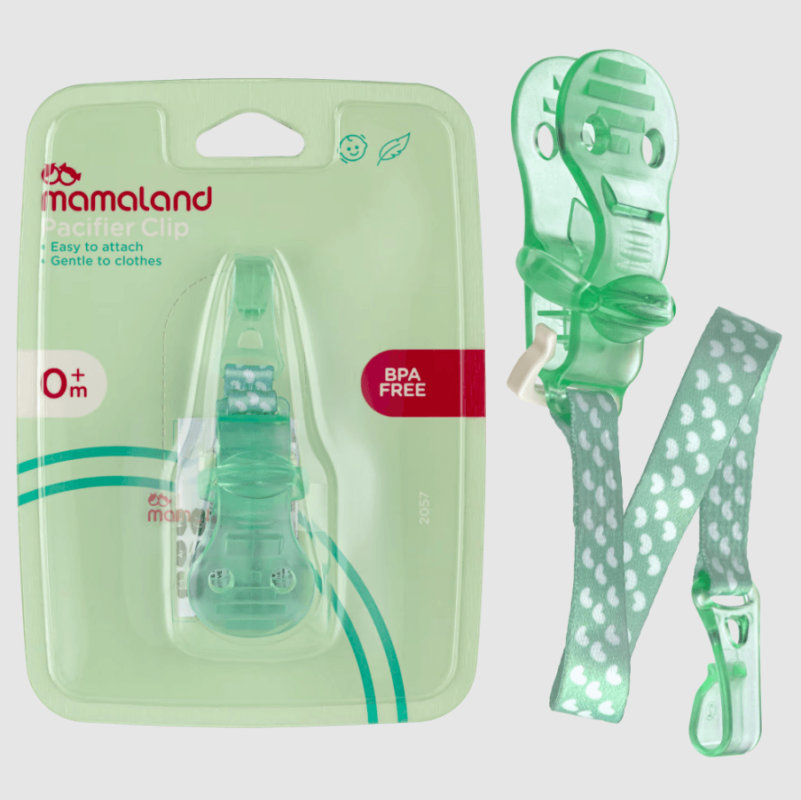 Polycarbonate Polyester MamaLand pacifier holder