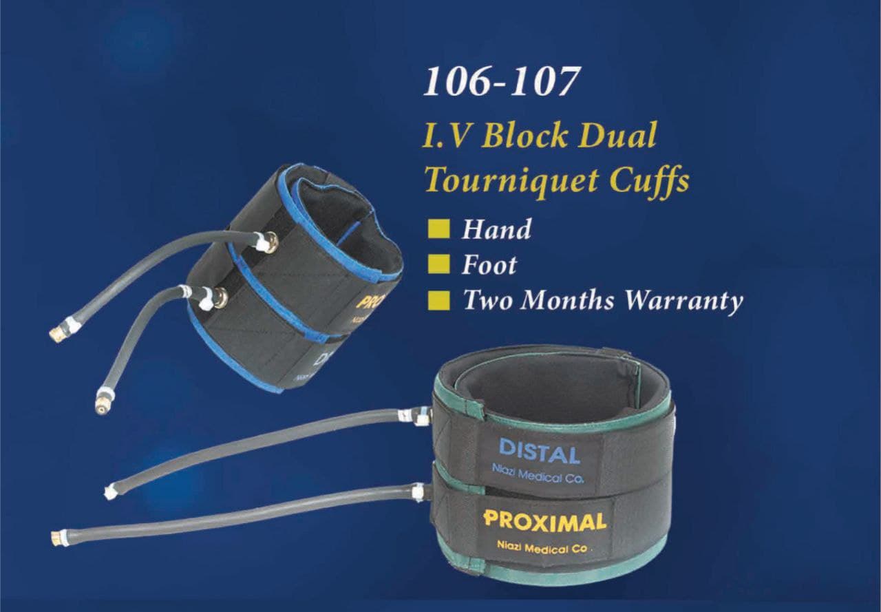 DualSeal I.V. Block Tourniquet Cuffs