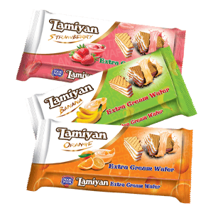 LAMIYAN Extra Cream Fruit-Flavored Wafer - Family Soft Pack