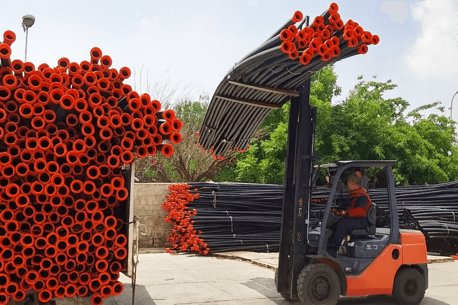 HDPE Irrigation Pipe (High-Density Polyethylene Water Supply Pipe)