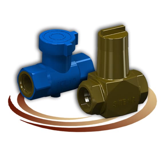 Brass & Polymer Switch Valve (Security Isolation Valve)