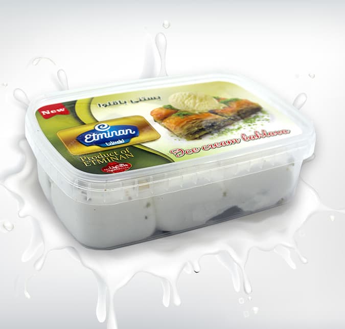 Baklava Ice Cream  Family Pack