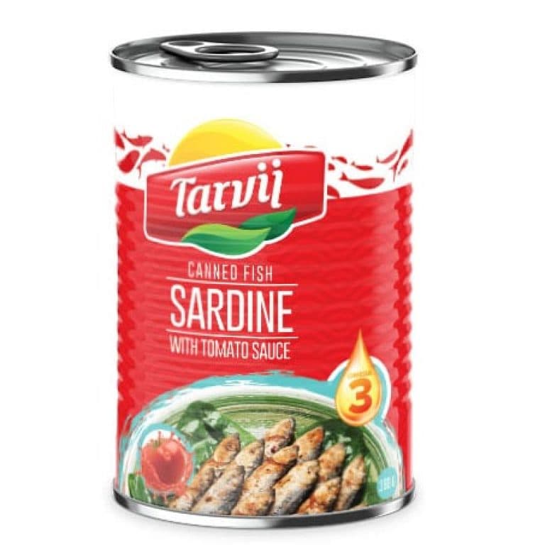 Canned Fish sardine with Tomato souce