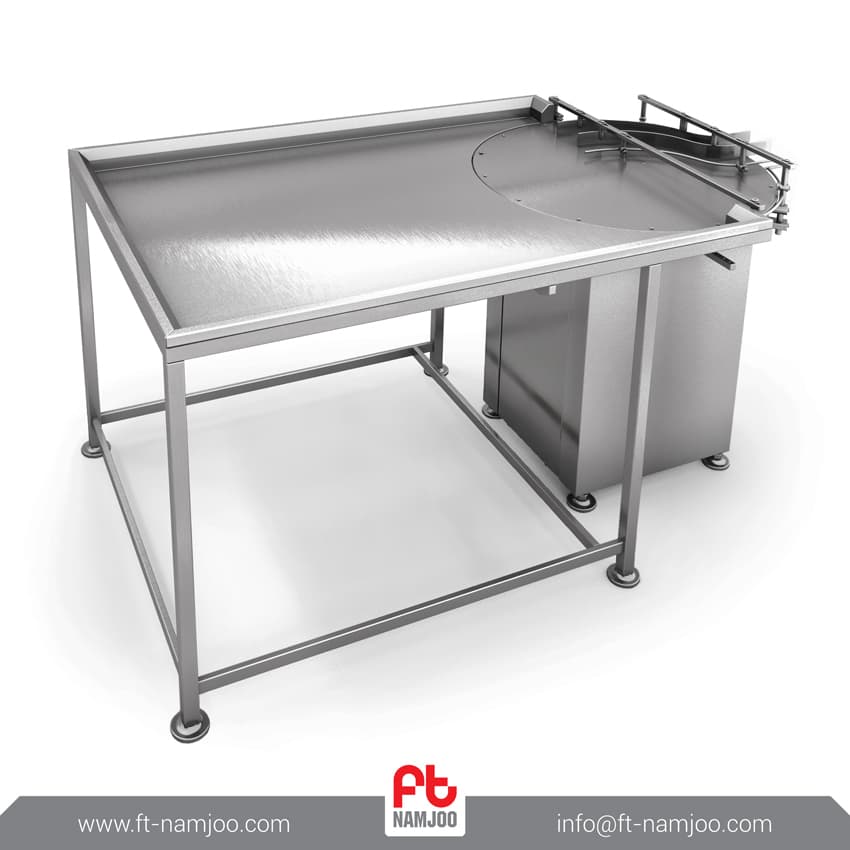 Production line for various non-meat canned products