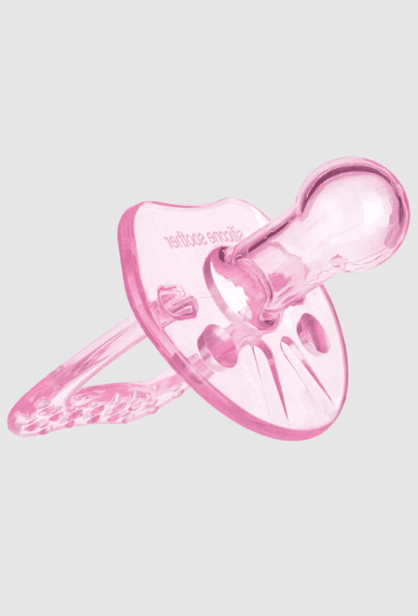 Aillin all-silicone round chained pacifier 