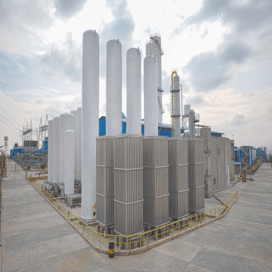 Industrial nitrogen gas