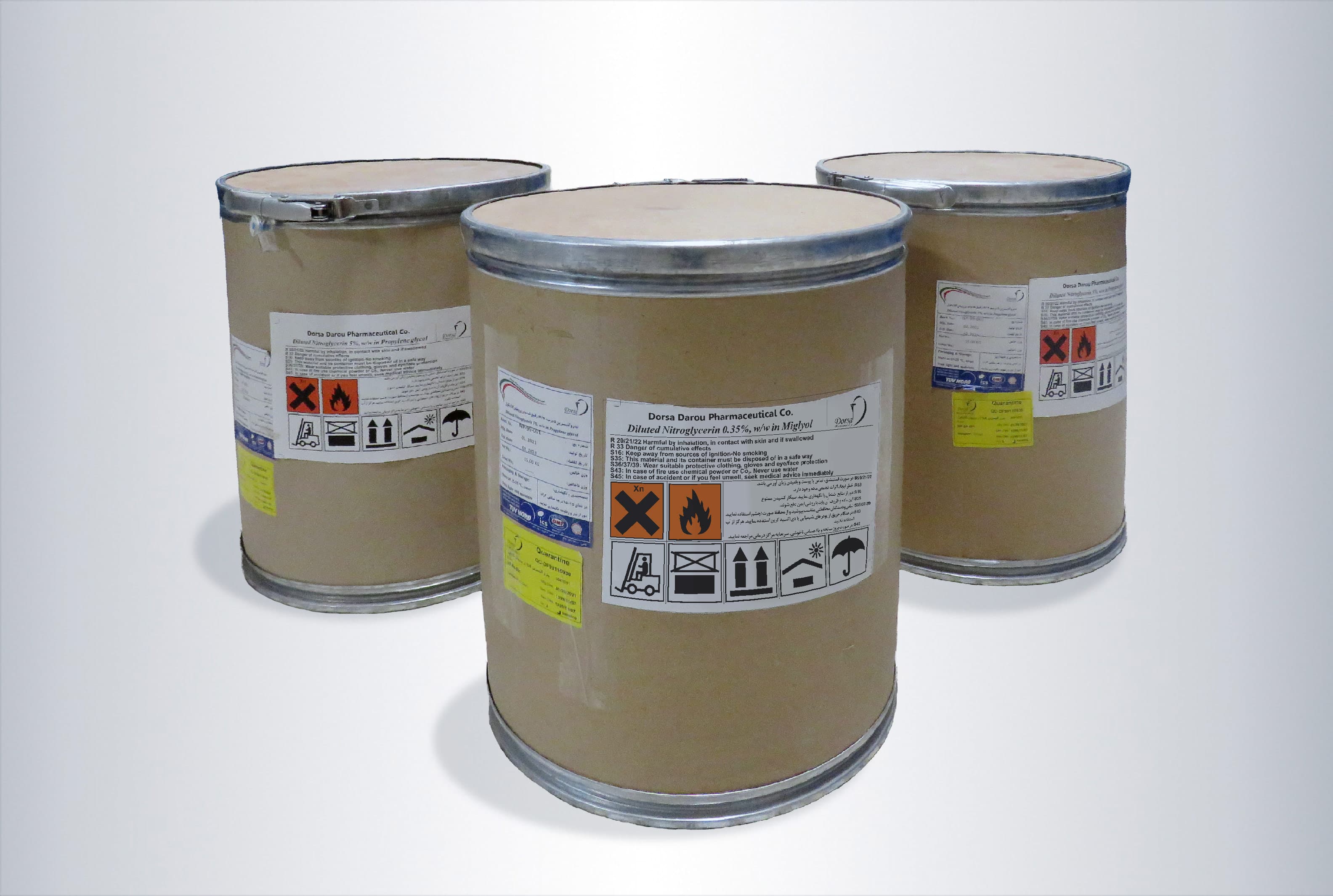 Nitroglycerin 5% in Migliol