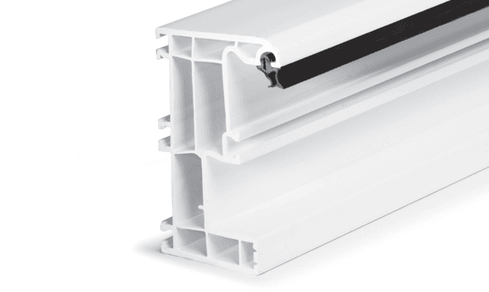 Single-rail frame profile