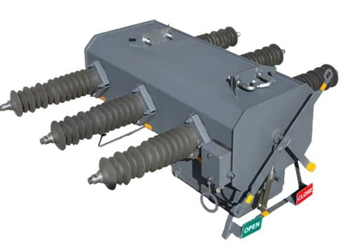 Manual-Operated Outdoor Medium Voltage Load Break Switch, Three-Phase, Gang-Operated