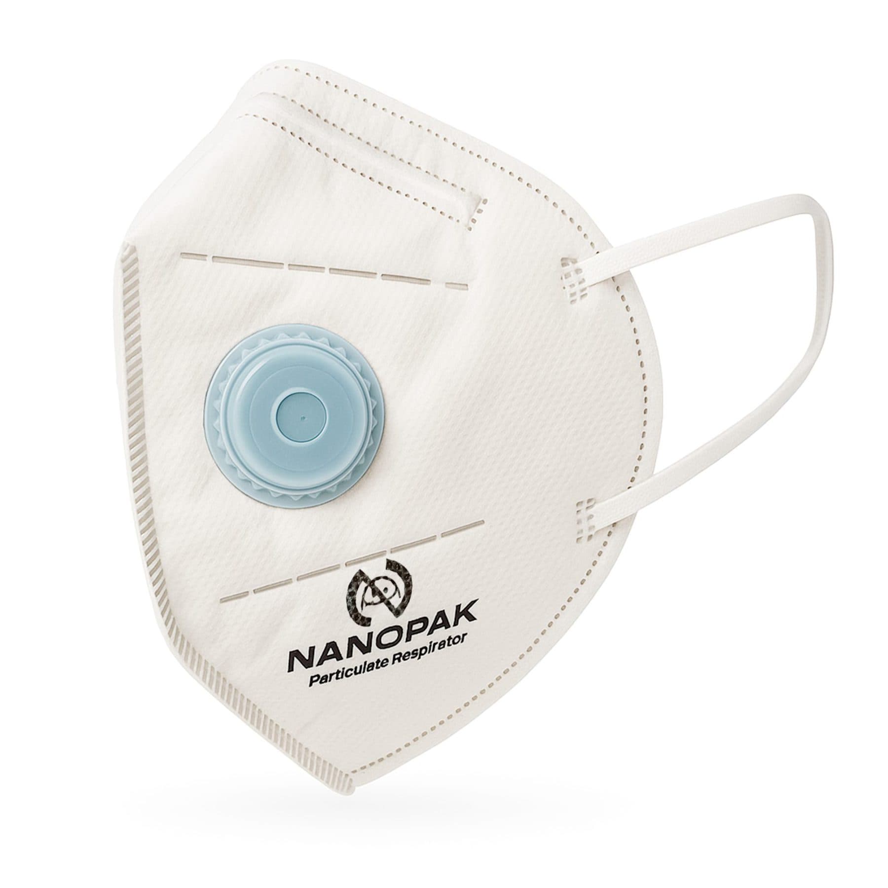 Nanofiber Valved Respirator Mask N99  NANOPAK