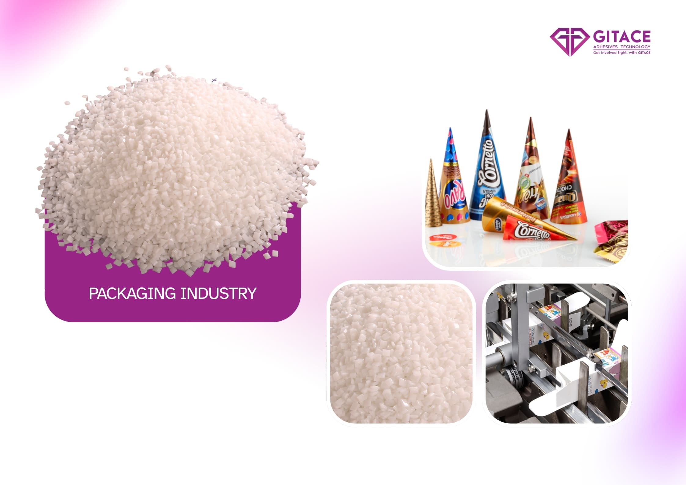 Hot Melt Adhesive for Ice Cream Cone Packaging