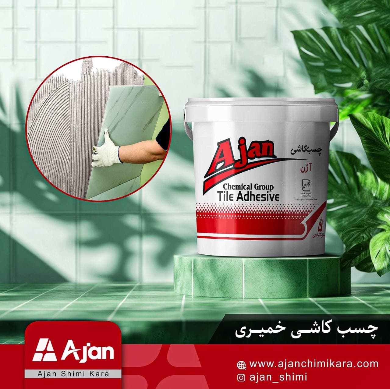  Ajan Tile Adhesive Paste