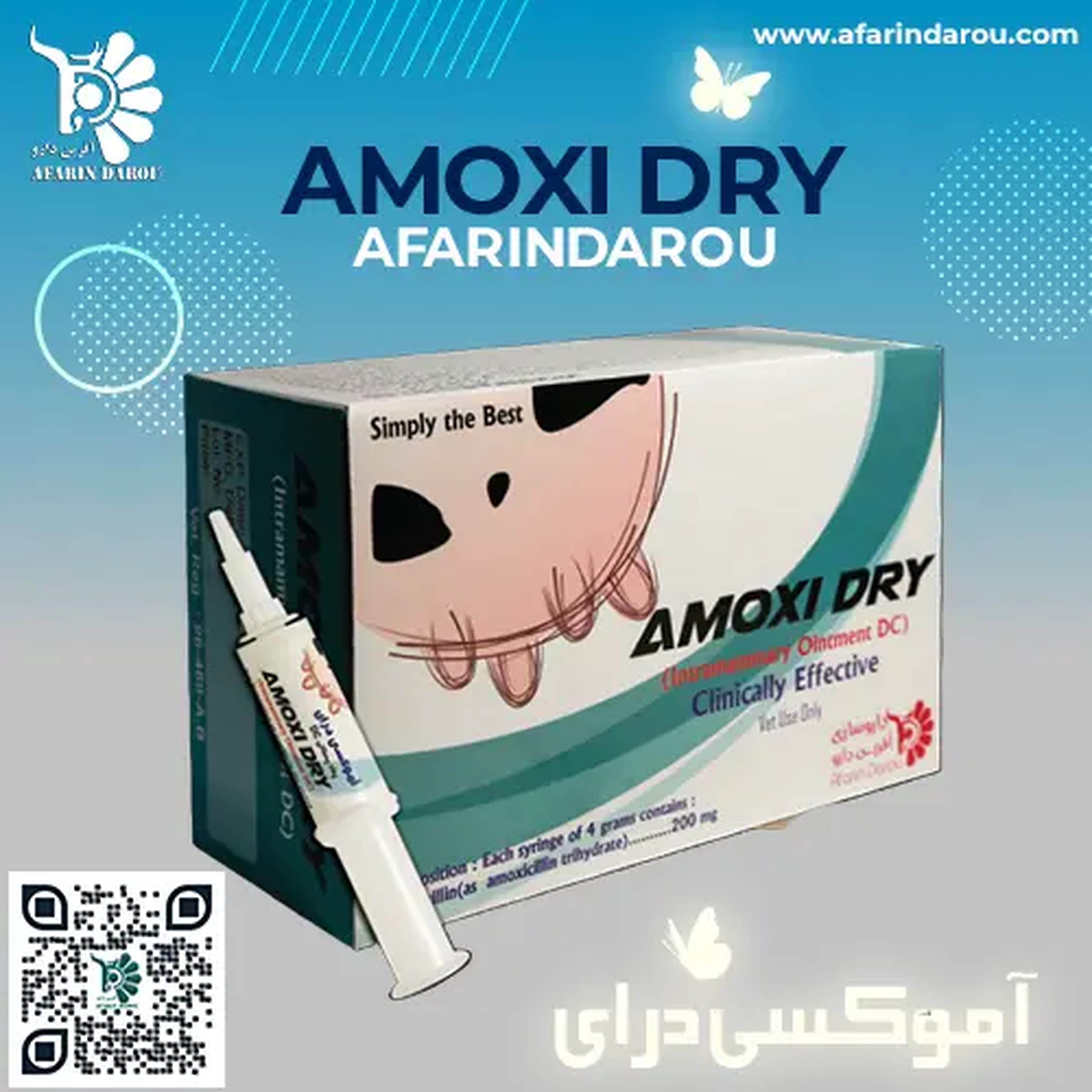 AMOXI DRY Intramammary Ointment (Dry Cow Therapy)