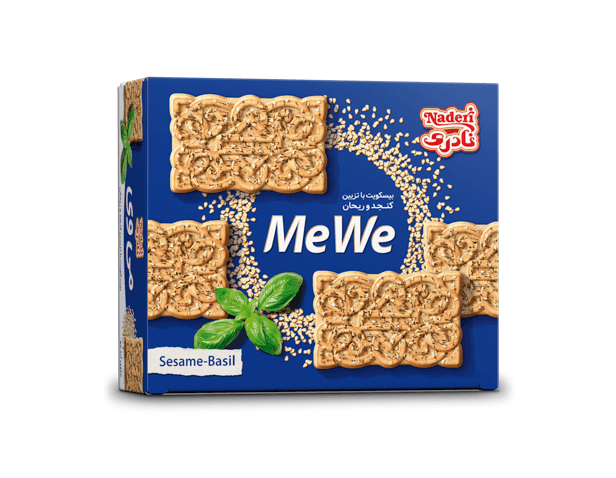 Sesame  Basil Decorated Biscuit (MeWe)