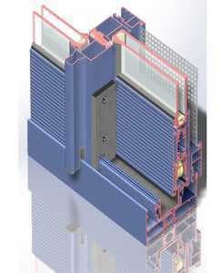 Thermal Break Sliding aluminum window 