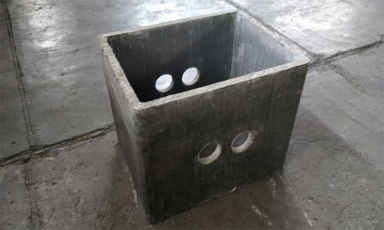 3D Hybrid Composite Manhole Box Heavy-Duty Reinforced