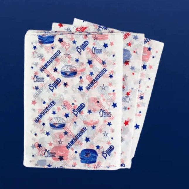 Plastic sandwich packaging