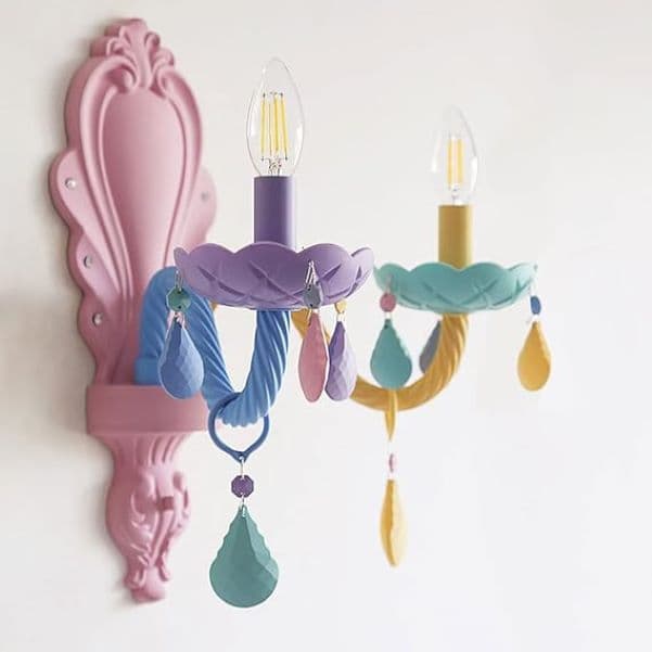 Adin Noor Rainbow Double Flame Wall Lamp
